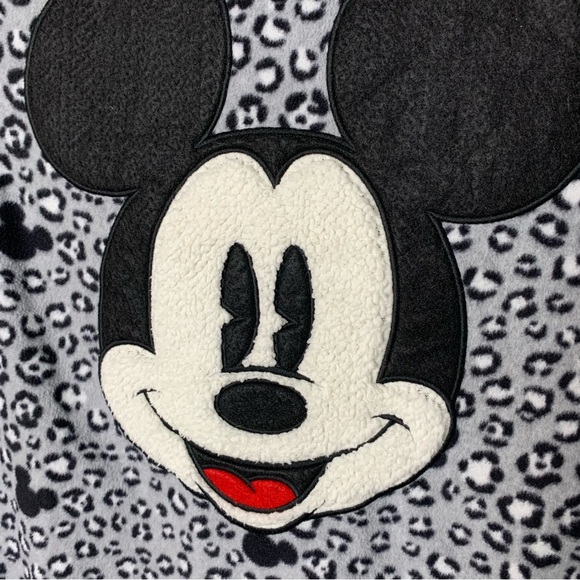 Live Love Disney Mickey Mouse Fleece Pajama Top - Picture 3 of 12